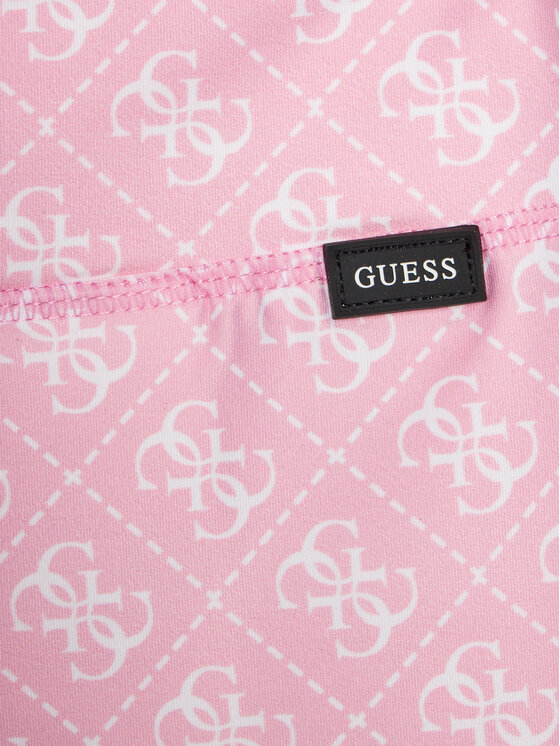 Guess Guess Tamprės J4RB02 MC01P Rožinė Slim Fit
