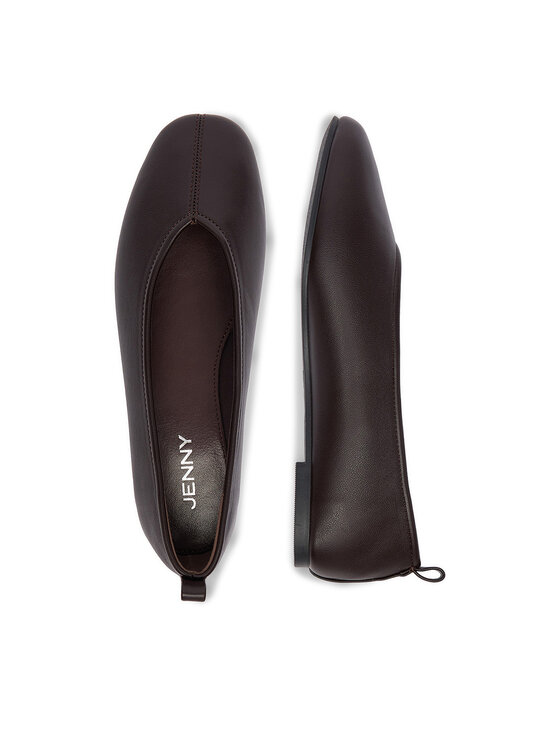JENNY JENNY Ballerinas CEO-JD25-9-1 Dunkelrot