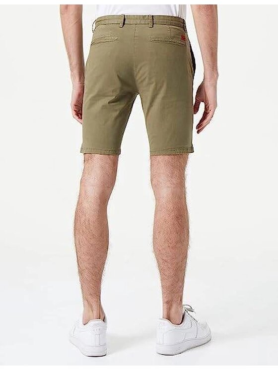 HUGO HUGO Szorty 50471182-345 Zielony Regular Fit