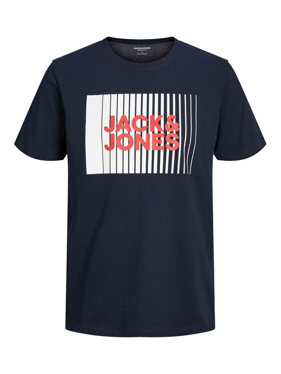 Jack & Jones Jack & Jones Tričko Corp 12233999 Tmavomodrá Standard Fit