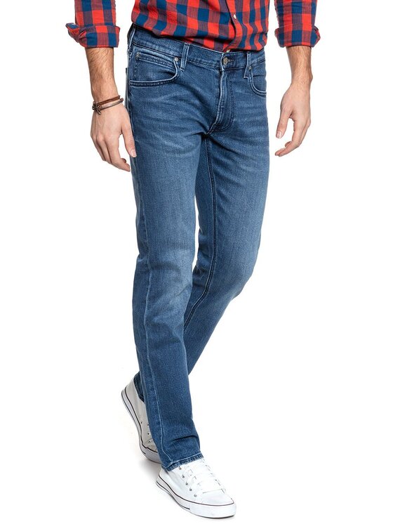 Lee Lee Jeans DAREN ZIP FLY Blu Straight Fit