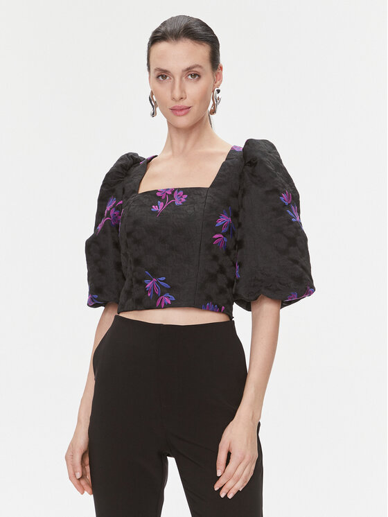 Custommade Bluza Saia 999442258 Črna Regular Fit