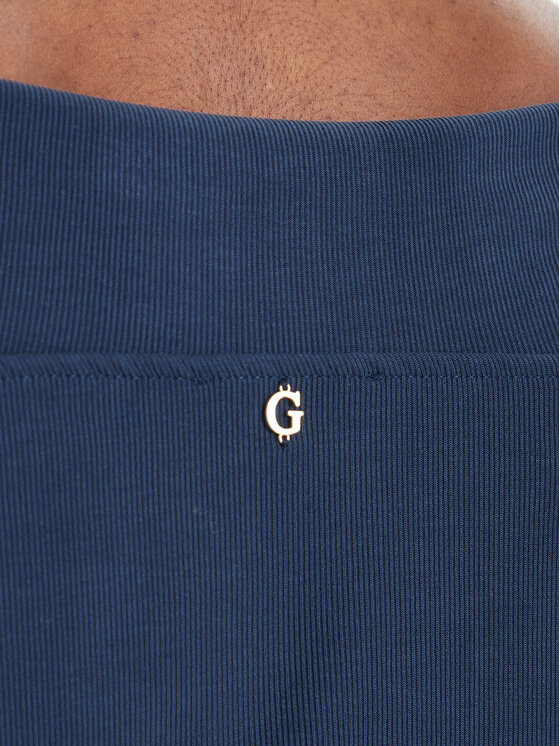 Guess Guess Блуза W6GP12 K2935 Тъмносин Regular Fit