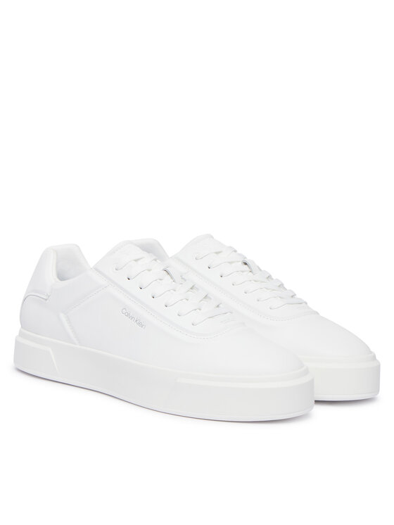 Calvin Klein Calvin Klein Sneakers Basket Cups Oxf Lup Hf Lth YM0YM01452 Alb