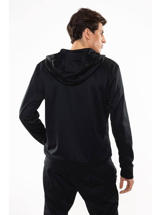 ROUGH RADICAL ROUGH RADICAL Bluza ENERGY HOODIE Czarny Slim Fit