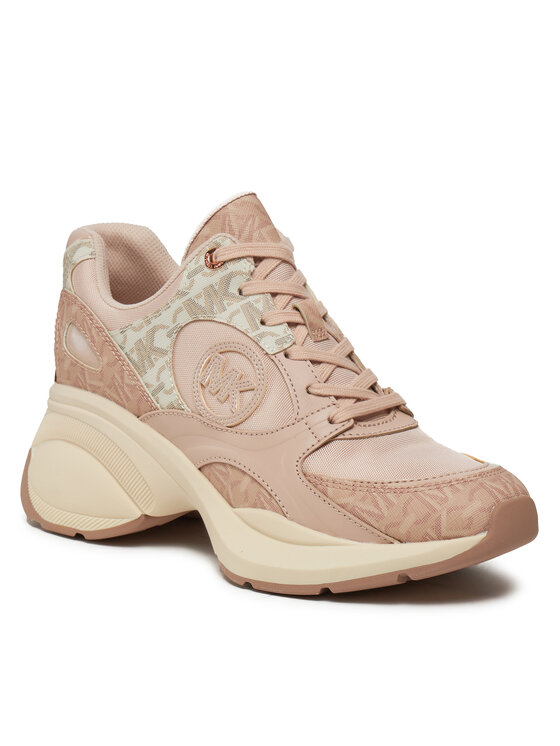 MICHAEL Michael Kors MICHAEL Michael Kors Сникърси Zuma Trainer 43H3ZUFS2B Розов