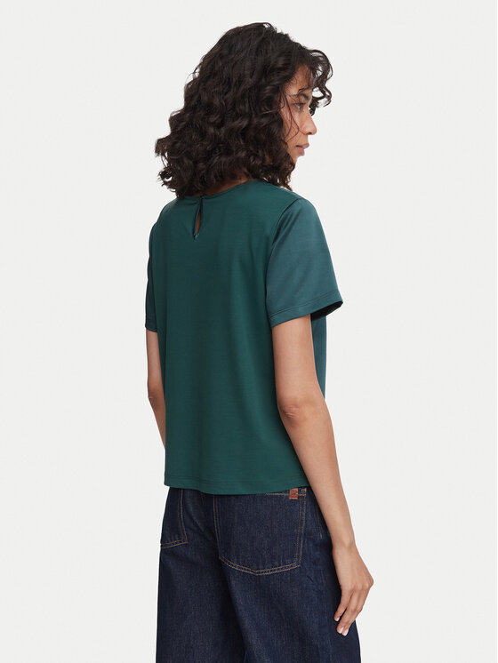 Weekend Max Mara Weekend Max Mara Μπλουζάκι Gilbert 2625946041 Σκούρο πράσινο Regular Fit