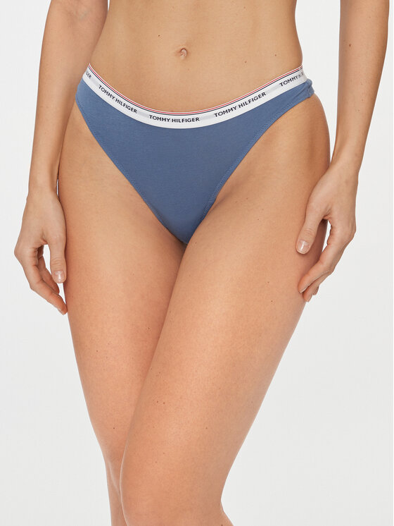 Tommy Hilfiger Tommy Hilfiger Komplet 3 par stringów UW0UW04894 Kolorowy