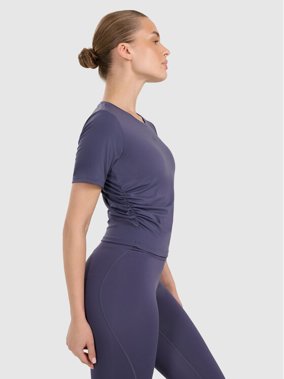 4F 4F Funkčné tričko YOGA Tmavomodrá Slim Fit