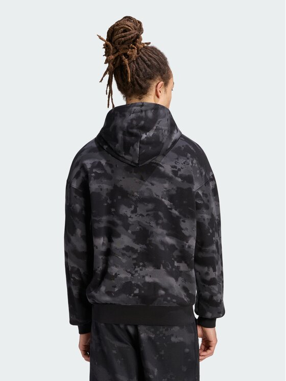adidas adidas Bluza 164969 Czarny Loose Fit