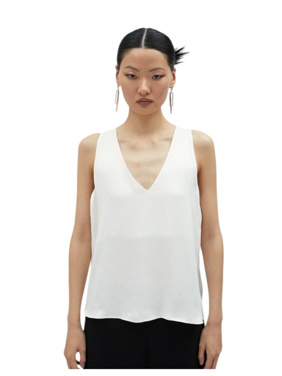 Lola Casademunt by Maite Lola Casademunt by Maite Top ms2515028 Bianco Regular Fit