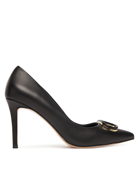 Pantofi cu toc subțire TWINSET 252TCP032 Negru