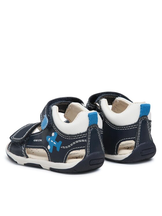 Geox Geox Sandały B Sandal Tapuz Boy B150XB000BCC0693 Granatowy