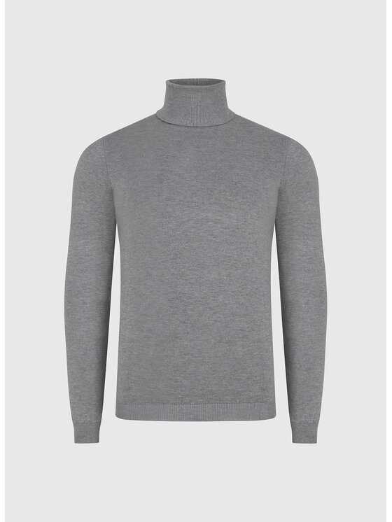 Pako Lorente Pako Lorente Sweter P25WN-2X-032 Szary Classic Fit