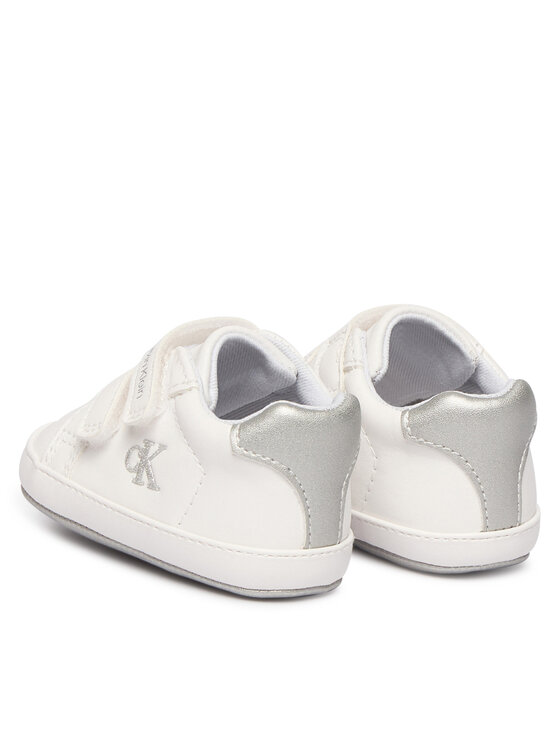 Calvin Klein Calvin Klein Cipelice za bebe (ne za hodanje) V0A9-83201-1582 Bijela