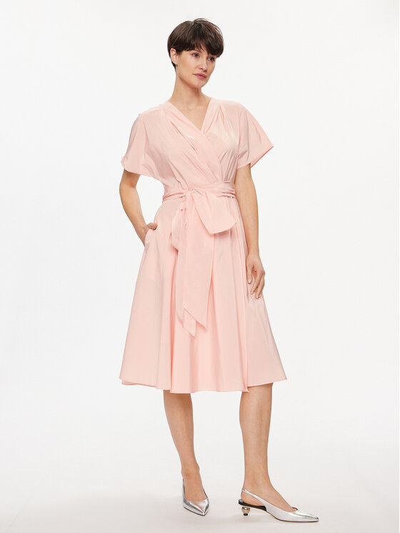 Weekend Max Mara Weekend Max Mara Marškinių tipo suknelė Giambo 2415221172 Rožinė A-Line Fit
