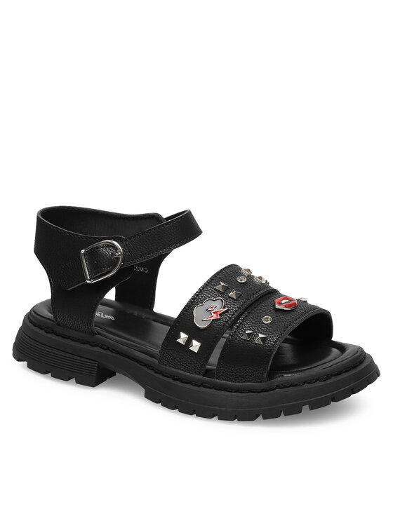 DeeZee DeeZee Sandały CM230805-2 Czarny