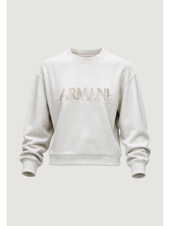 Armani Exchange Armani Exchange Bluza XW002397 AF13397 Beżowy Casual Fit