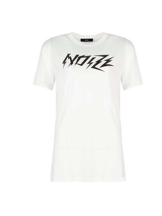 Diesel Diesel T-Shirt 00SI59-0CZAJ | T-Over-A Maglietta Biały Oversize