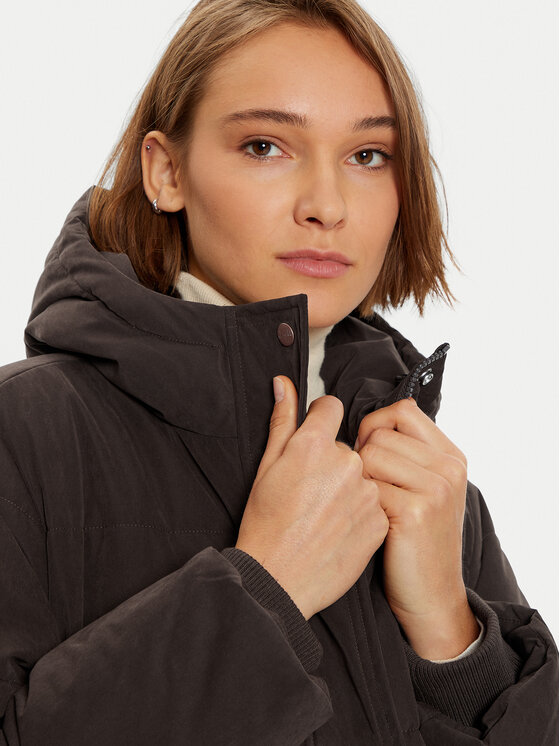 Wrangler Wrangler Zimska jakna 112358031 Smeđa Oversize