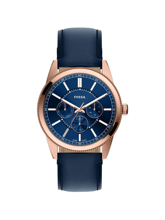 Fossil Fossil Zegarek FS6196 Niebieski