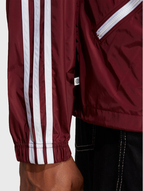 Adidas windbreaker maroon 2025