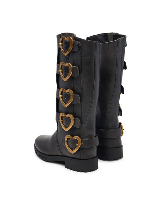 LOVE MOSCHINO LOVE MOSCHINO Чоботи JA26134G0PIJ0000 Чорний