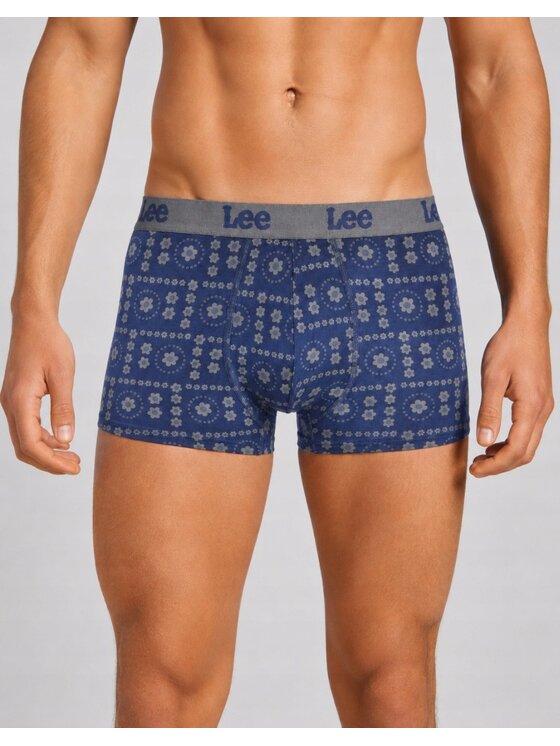 Lee Lee Bokserki Redpath 3 Pack Organic Cotton Elastane Trunks Kolorowy