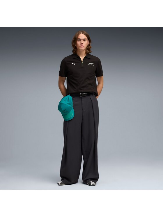 Puma Puma Polo 635385 Czarny Regular Fit