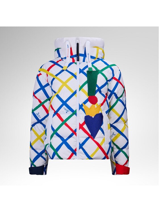 Rossignol Rossignol Kurtka narciarska W Jcc Allsnow Down Ski Jacket Kolorowy Relaxed Fit