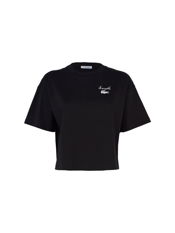 Lacoste Lacoste T-shirt TF2523-031 Nero Regular Fit