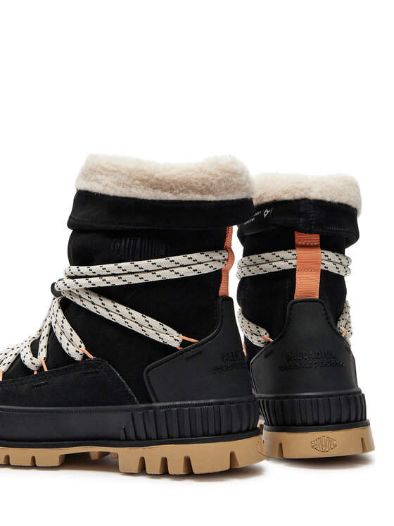 Palladium Palladium Turistická obuv PALLASHOCK HIVER 94349-008-M Černá