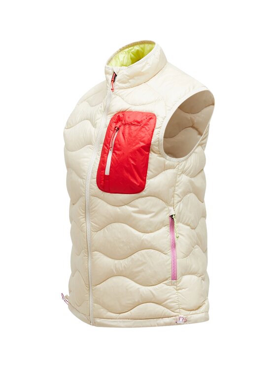 Peak Performance Peak Performance Kamizelka Helium Utility Down Beżowy Regular Fit