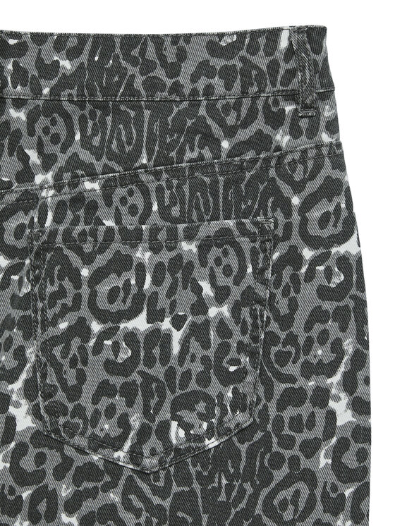 Vero Moda Vero Moda Džínsová sukňa Veri 10336316 Sivá Regular Fit