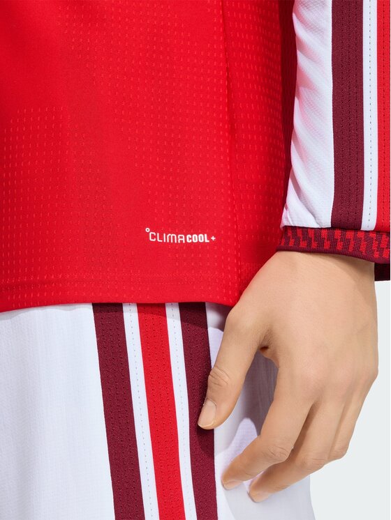 adidas adidas Koszulka techniczna 169278 Czerwony Slim Fit