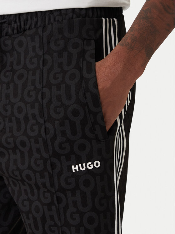 HUGO HUGO Анцуг Tracksuit 50542894 Черен Regular Fit
