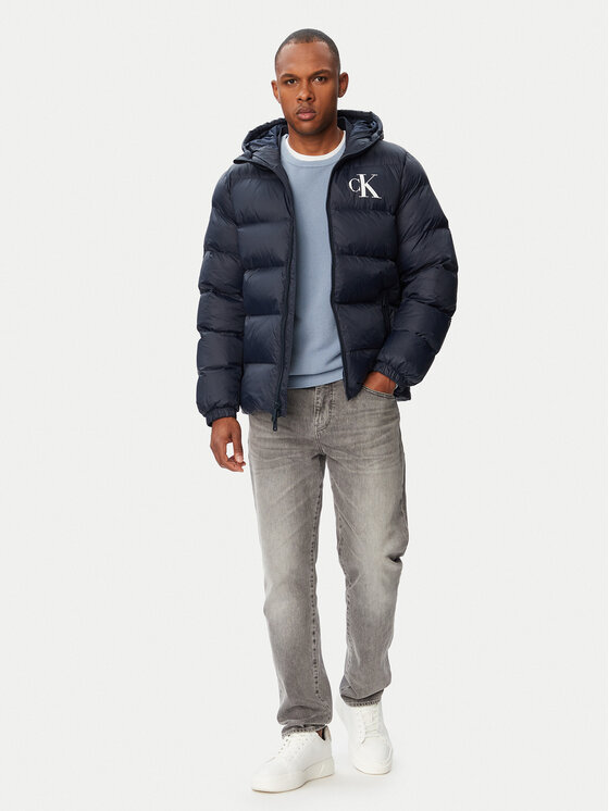 Calvin Klein Jeans Calvin Klein Jeans Ziemas jaka LV04RG513G Tumši zils Regular Fit