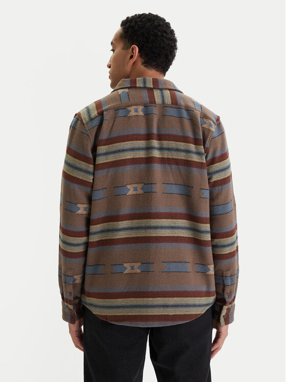 RVCA RVCA Košeľa Dayshift 23A053505 Hnedá Regular Fit