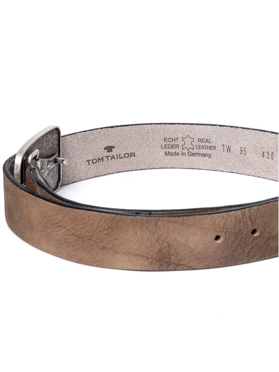 Tom Tailor Tom Tailor Cintura da uomo SOPO-TT436 Marrone