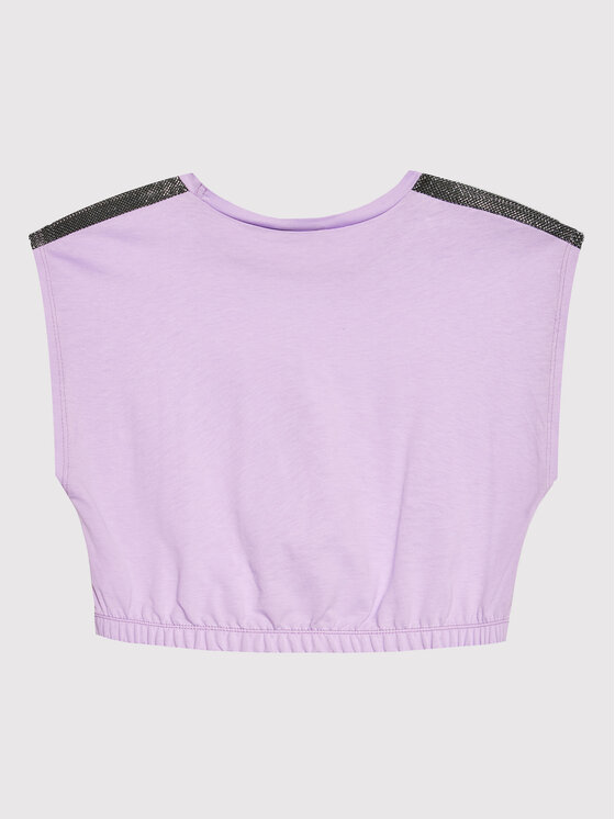 United Colors Of Benetton United Colors Of Benetton T-shirt 3I1XC102T Ljubičasta Regular Fit