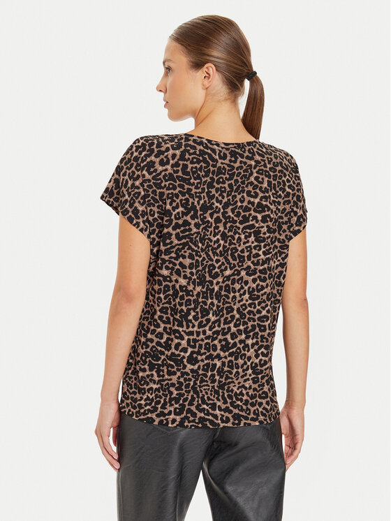 ONLY ONLY T-shirt 15344399 Smeđa Regular Fit