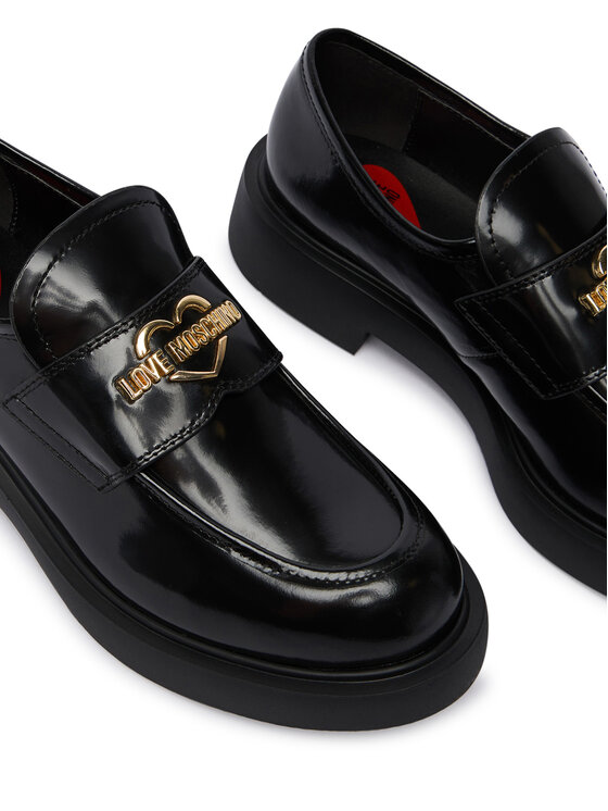 LOVE MOSCHINO LOVE MOSCHINO Лофери JA10404G0NJD0000 Чорний