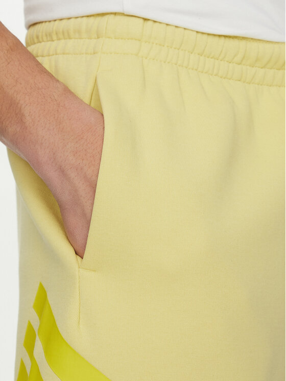adidas adidas Αθλητικό σορτς Future Icons 3-Stripes JD4883 Κίτρινο Regular Fit