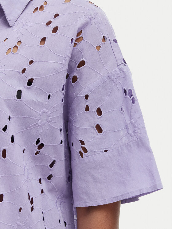 Iconique Iconique Літня сукня Emily IC26-001 Світло-фіолетовий Relaxed Fit