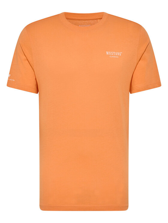 Mustang Mustang T-shirt AUSTIN Arancione Regular Fit
