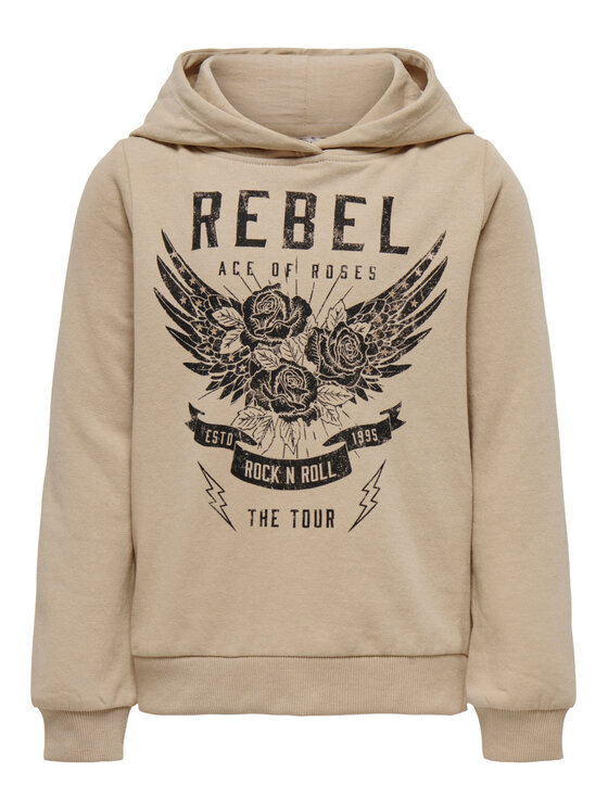 Kids ONLY Kids ONLY Sweatshirt Nomi 15275726 Beige Regular Fit