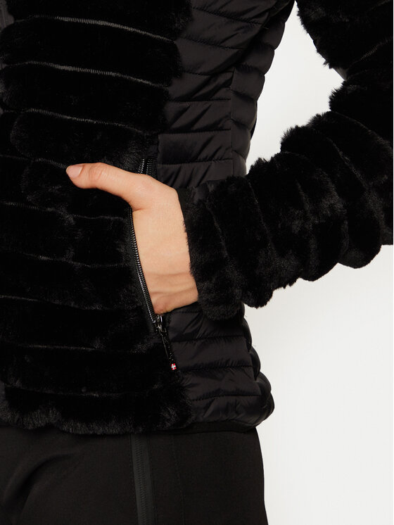 Aulp Aulp Kurtka zimowa Notil Czarny Slim Fit