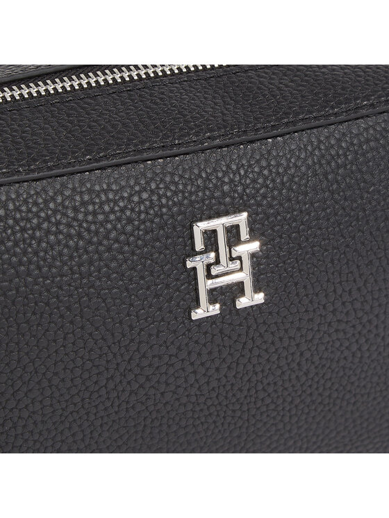 Tommy Hilfiger Tommy Hilfiger Rankinė Th Emblem Camera Bag AW0AW15179 Juoda