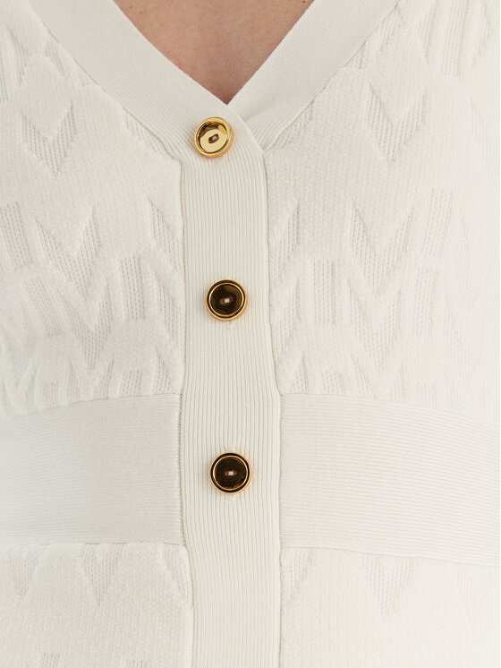 Marciano Guess Marciano Guess Рокля 5BGK04 5661Z Екрю Slim Fit