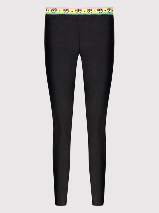Chiara Ferragni Chiara Ferragni Pajkice 72CBC102 Črna Slim Fit